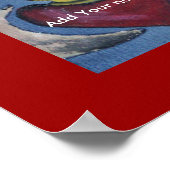 Claddaghカスタマイズ（名前を付けてカスタマイズ） ポスター (角)