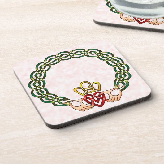 Claddagh コースター (左側)