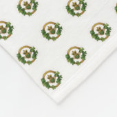 Claddagh フリースブランケット (角)