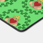 Claddagh and Green Knotwork デスクマット (コーナー)