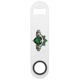 Claddagh Emerald Green Shamrock Bottle Opener スピード栓抜き