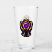 Claddagh Pint Glass タンブラーグラス (正面)