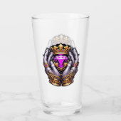 Claddagh Pint Glass タンブラーグラス (裏面)