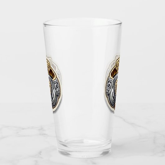 Claddagh Pint Glass タンブラーグラス (左)