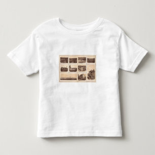 clads、エンジンの英雄、反逆ライン、建物にアイロンをかけて下さい トドラーTシャツ