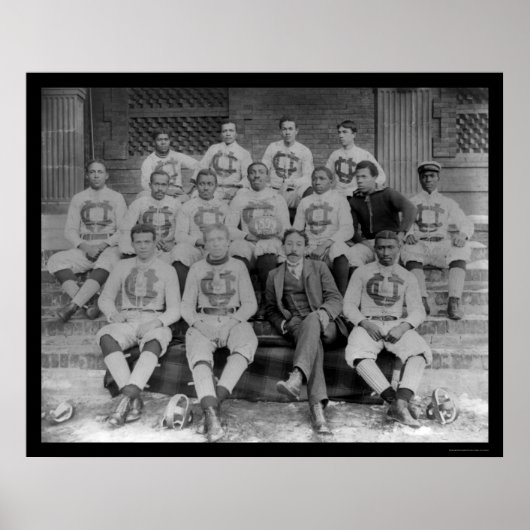 Claflin University Football Team, SC 1895 ポスター (正面)