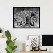 Claflin University Football Team, SC 1895 ポスター (ホームオフィス)