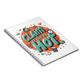 Claim It Like It’s Hot – Funny Insurance ノートブック (右側)