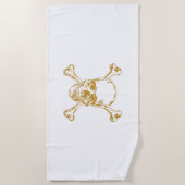 Claim Yer Sand, Fly Yer Flag! ビーチタオル (正面)