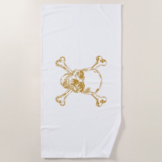 Claim Yer Sand, Fly Yer Flag! ビーチタオル (正面)