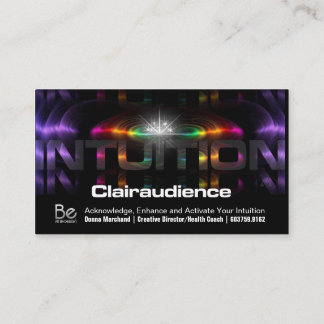 Clairaudience - 21日間の分析観点の課題 名刺
