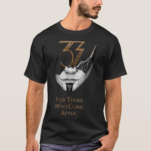 Claire Obscure Broken Mask グッズ (33) Tシャツ (正面)