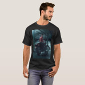 Claire Redfield Resident Evil 2 Motor Bike Tシャツ (正面フル)