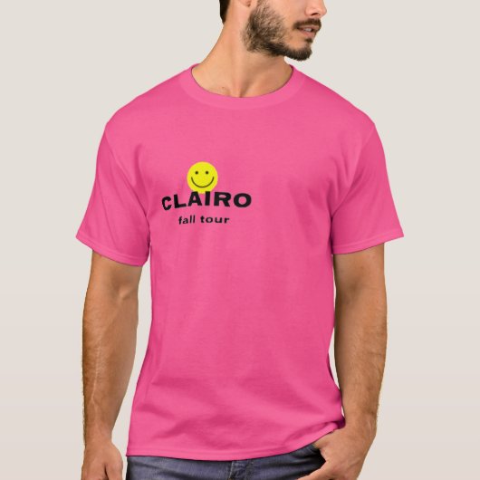 Clairo 秋ツアー tシャツ (正面)