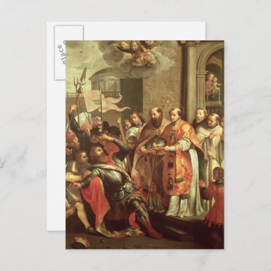 ClairvauxおよびウィリアムX公爵のサンベルナール峠 ポストカード (正面/裏面)