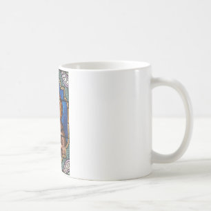 Clairvauxのステンドグラスの芸術のサンベルナール峠 コーヒーマグカップ