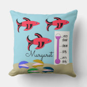 Clams and Fish クッション (正面)