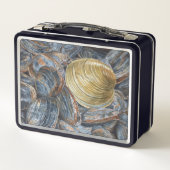 Clams and Quahog Shell メタルランチボックス (裏面)