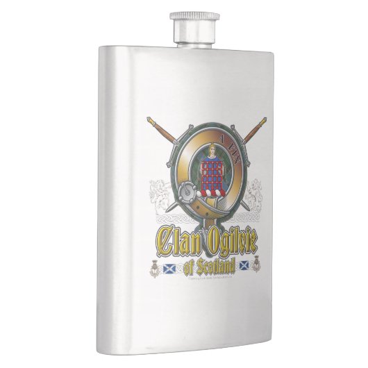 CLanバッジ フラスク (右)