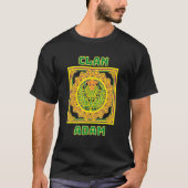 Clan Adam Scottish Celtic Thistle Tシャツ (正面)
