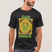 Clan Ainslie Scottish Celtic Thistle Tシャツ (正面)