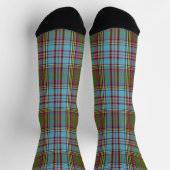 Clan Anderson Tartan Socks ソックス (上部)
