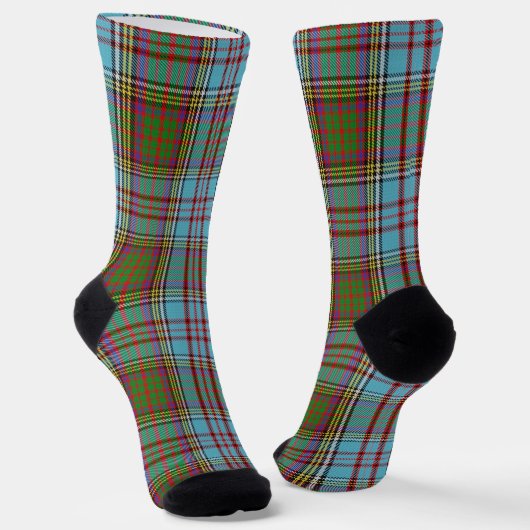 Clan Anderson Tartan Socks ソックス (傾斜あり)