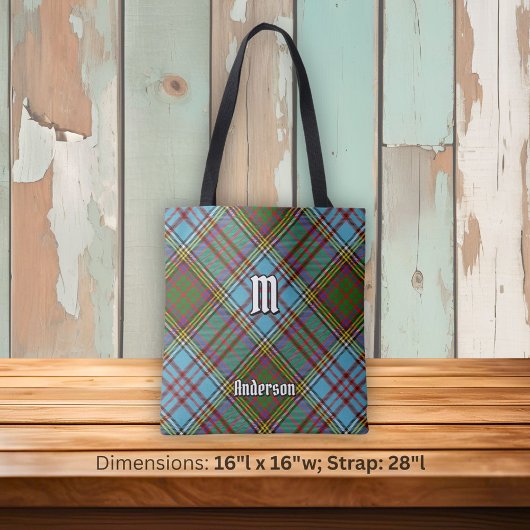Clan Anderson Tartan Tote Bag トートバッグ