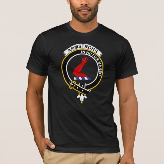 Clan Armstrong Badge and Logo Tshirt Tシャツ (正面)