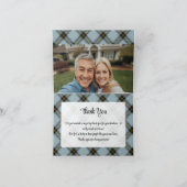 Clan Bell Crest over Tartan 招待状 (内部)