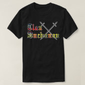 Clan Buchanan surname last name Scottish Tartan  Tシャツ (デザイン正面)