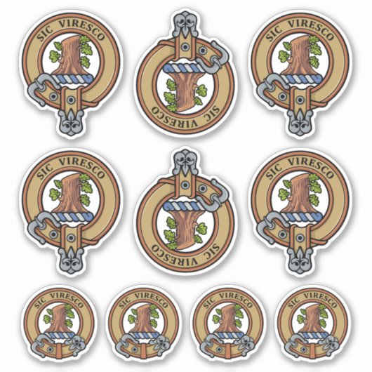Clan Christie Crest Sticker Set シール (正面)