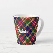 Clan Christie Tartan カフェラテマグ (右アングル)