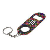 Clan Christie Tartan キーホルダー栓抜き (正面アングル)