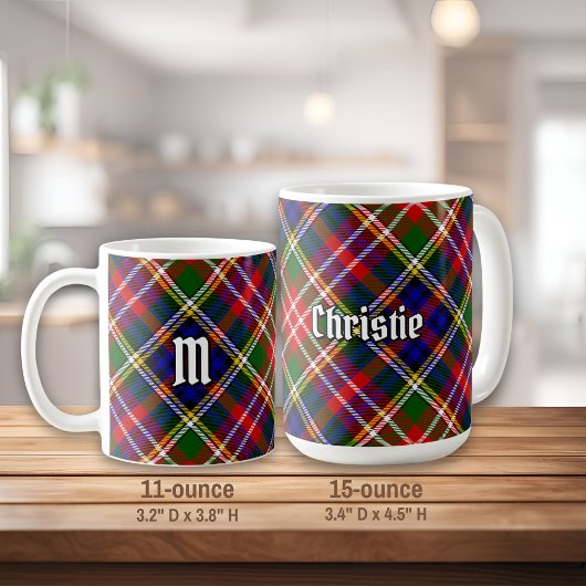 Clan Christie Tartan コーヒーマグカップ