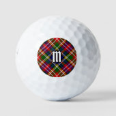 Clan Christie Tartan ゴルフボール (正面)
