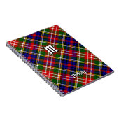 Clan Christie Tartan ノートブック (右側)