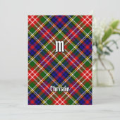 Clan Christie Tartan 招待状 (スタンド正面)