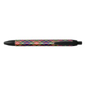 Clan Christie Tartan 黒ボールペン (裏面)