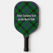 Clan Davidson Crest over Tartan ピックルボールラケット (裏面)