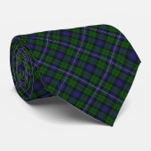 Clan Donnachaidh Hunting Tartan ネクタイ (ロール)
