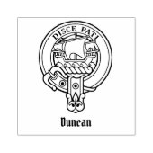 Clan Duncan Crest ラバースタンプ (インプリント)