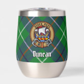 Clan Duncan Crest over Tartan (正面)