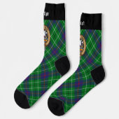 Clan Duncan Crest over Tartan ソックス (左)
