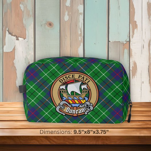 Clan Duncan Crest over Tartan ドップキット