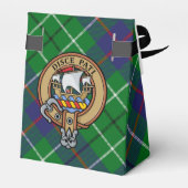 Clan Duncan Crest over Tartan フェイバーボックス (裏面サイド)