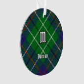 Clan Duncan Tartan オーナメント (正面)