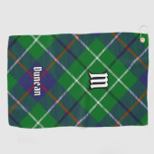 Clan Duncan Tartan ゴルフタオル (横)