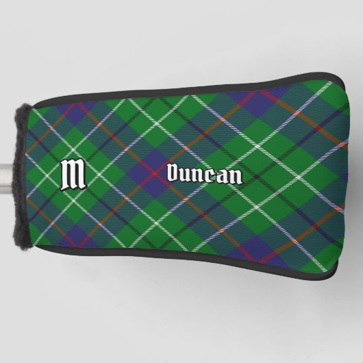 Clan Duncan Tartan ゴルフヘッドカバー (正面)