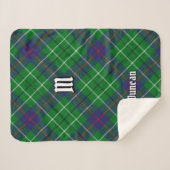 Clan Duncan Tartan シェルパブランケット (正面(横))